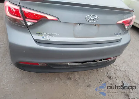 2016 Hyundai Sonata Hybrid Limited из США, поврежденный, VIN KMHE34L16GA028054